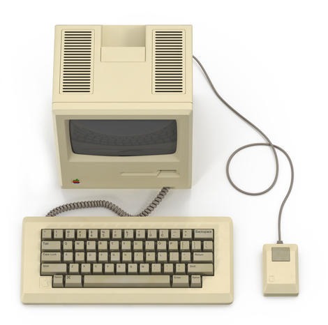 Apple Macintosh 128k Wireframe
