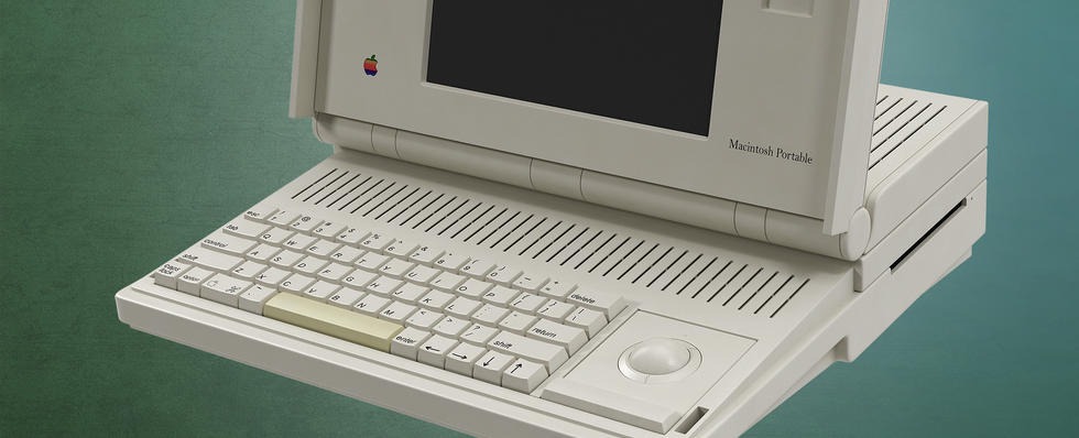 Apple Macintosh Portable Wireframe