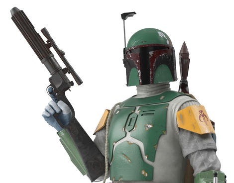 Boba Fett Wireframe