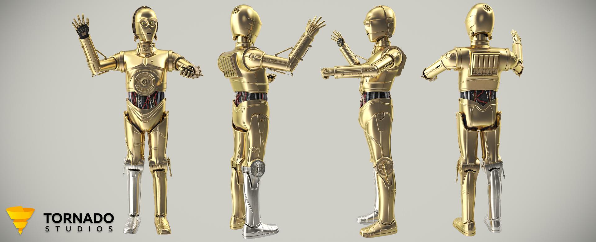 C3PO Poses