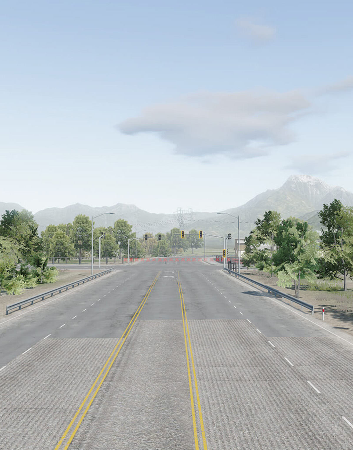 Dual Carbon Truck Simulator Mobile Game Map1