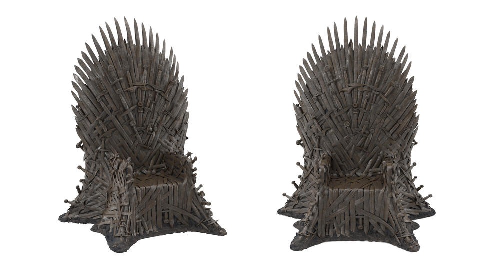 Iron Throne Wireframe