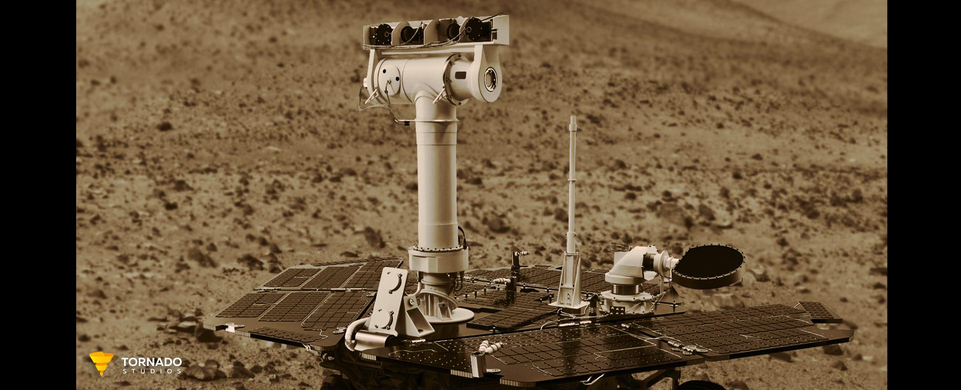 Opportunity Rover Pose