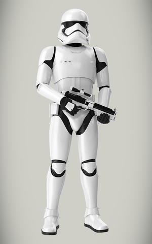 Storm Trooper Wireframe