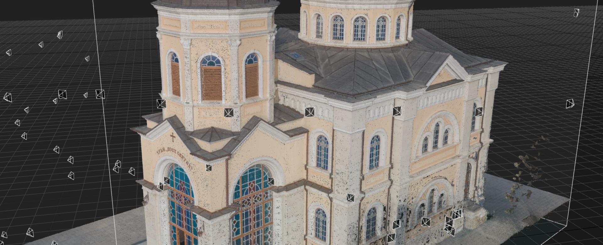 Church 3D Scan in Architecture